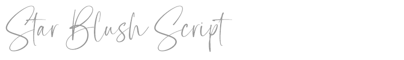Star Blush Script